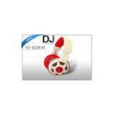 Red Wave Professional Over-Ear Stereo DJ Headphones With Rotating Earcup thumbnail-1