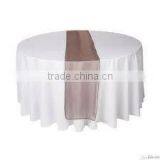Satin Table Runner Hotel Table Runner for Round or Rectangle Table