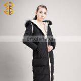 Wholesale China Long Style Women Outdoor Quilted Lady Down Jacket thumbnail-3