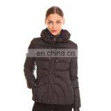Professional Unique Design Women Down Jacket With Hood thumbnail-1