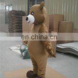 2016 Super Soft Plush Bear Mascot Costume Adult Bear Costume thumbnail-4