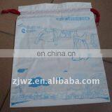 Plastic Drawstring Package Bag