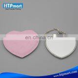 Mini Sublimation Metal Pocket Cosmetic Mirror Compact Mirrors for Girl