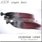 Sexy Chinese girl hot new product alibaba express ombre colored hair weave, ombre bundles hair weaves