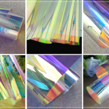 BT201 Colored Glass Film Discoloration Transparent Rainbow Film thumbnail-3
