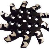 Star Flower Shape Tornado Grinding Cup Wheel Diamond Grinding Cup Wheel Disc for Concrete Granite Marble Stone thumbnail-1