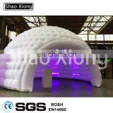 Outdoor Promotional Luxury Party Igloo Tent Inflatable Air Half Geodesic Bubble Trade Show Dome Glamping Tent Camping thumbnail-6