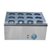 Popular 12 Holes Electric Commercial Red Bean Cake Grill / Imagawayaki Maker