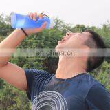 2019 New Fitness 500ML Collapsible Foldable Silicone Drink Sports Mineral Water Bottle Camping Travel my Plastic Bicycle Bottle thumbnail-7