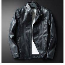 SUPPLY 2021 NEW FASHION MEN'S FAUX LEAHTER ECO PU JACKET thumbnail-3