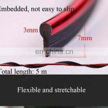 Car Accessories Car Accessories Flexible Car Seal 3 / 5m Molding Trim Strip Interior Detachable Gap Decoration Pvc Protector thumbnail-4
