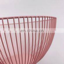 Wholesale Fruit Basket Metal Fruit Bowl Bread Baskets Fruit Holder Kitchen Storage Baskets Stand thumbnail-4