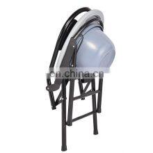 Professional Folding Bedside Toilet Chair Bathroom Chair Commode Wheelchair for Home and Hospital Use thumbnail-5