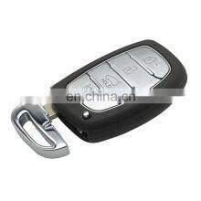 4 Button Remote Car Smart Key Shell Case Fob For Hyundai Tucson IX25 IX35 Elantra thumbnail-2
