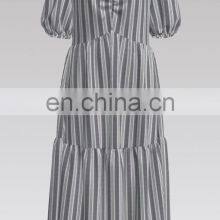 Fashion Trend BCI Cotton Seersucker Stripe Fabric for Shirt and Dress thumbnail-5