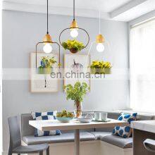 Nordic Creative Garden Plant Chandelier Modern Plant Pot Ceiling Hanging Lamp for Indoor Flower Pot LED Pendant Light thumbnail-4