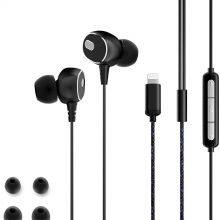 For Apple Mfi Certified Headphone With Lighting Connector 8 Pin In-ear Wired Headset for Iphone 12/12Pro
