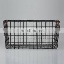 Household Metal Basket With Handle for Sundries thumbnail-4