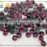 2mm-8mm Top Quality Deep Purple Iron on Rhinestone thumbnail-1