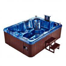 Wholesale Prices 6 Person Massage Acrylic Swim Spa Tubs Outdoor Whirlpool Hot Tub