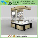 Modern High Quality Glass Showcase Watch Wood for Retail Shop Displays