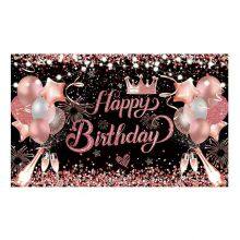 Premium Glitter Birthday Banners - 7x5ft Vinyl for Photo Studio Backdrops thumbnail-4