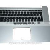 Factory Price Top case with keyboard 2013 French For Apple MacBook Pro retina A1398
