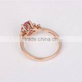 Wholesale 14k Rose Gold Ring Jewelry Alphabet Tourmaline Ring 2016 thumbnail-5