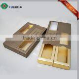 Latest Design Luxury Gold Logo Cardboard Paper Chocolate Packaging Box thumbnail-1