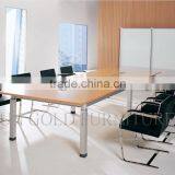 Rectangular Wooden Melamine Boardroom Meeting Table (SZ-MT080) thumbnail-4