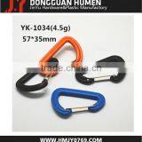 Plastic Hook, Plastic Snap Hook, Bag Carabiner Hook for Keychain thumbnail-1
