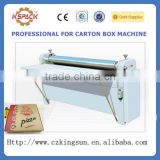 JGGP-06005corrugated carton paper board pasting machine/corrugated board glue pasting machine