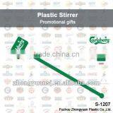 Carlsberig Gift Promotion Stirrer Custom Plastic Swizzle Sticks