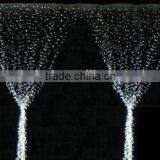 300 Bulbs LED Curtain Light White