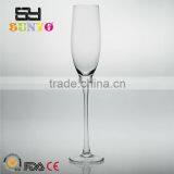 Clear Leadfree Customized Champagne Glass Popular Tableware Handblown Glass Manufacturing Home Decor thumbnail-1