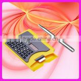 Portable and practical name card case calculator