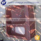Indian Red Great Polished Clothes Deep Basins Sales in China Factory Trade Assurance Supplier Stone Owner thumbnail-1