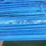 Double Blue High Quality pe Tarpaulin Sheet Trestle Leno Woven Fabric High Tensible Strong Striped Hem 1 Meter Interval Anti-uv thumbnail-3