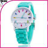 New Design Fashion Silicone Watch Silicone Jelly Watches Women