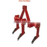 Three Tine ripper for tractor