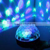 6 Color/3Color Disco DJ Stage Lighting Sound LED RGB/RGBWY Crystal Magic Ball Effect Light thumbnail-3