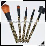 5 Pcs Personalized Makeup Brush Set