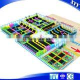 Indoor Jumping Bed Trampoline Park for Kids and Teenagers thumbnail-1