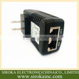 US Power Over Elthernet 24V 1A AC Power Adapter for Router thumbnail-1