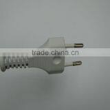 Europe Standard 2.5A 250V White VDE Straight Type Plug thumbnail-1