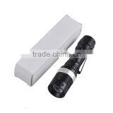 Mini 3Watt Q5 LED Torch Flashlight Zoom AA Small Flash Light thumbnail-5