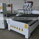 Hot Sale New Cnc Router Lathe Woodworking Wood Engraving Cutting Machine With Three Heads/made in China Senke Manufacture thumbnail-5