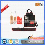 Promotion item 3pcs bbq acessories with apron