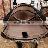 Best Selling Briefcase Mens Computer Leather Bag Woven Business Briefcase Locks thumbnail-4