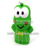 The Welcomed High Quality 3D Frog Cartoon Design Silione USB Cover thumbnail-1